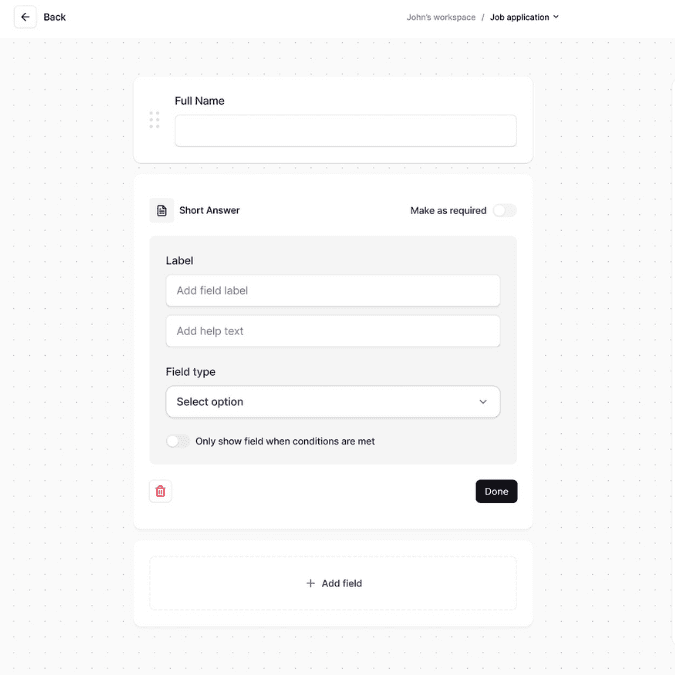 Drag-and-Drop Form Creation