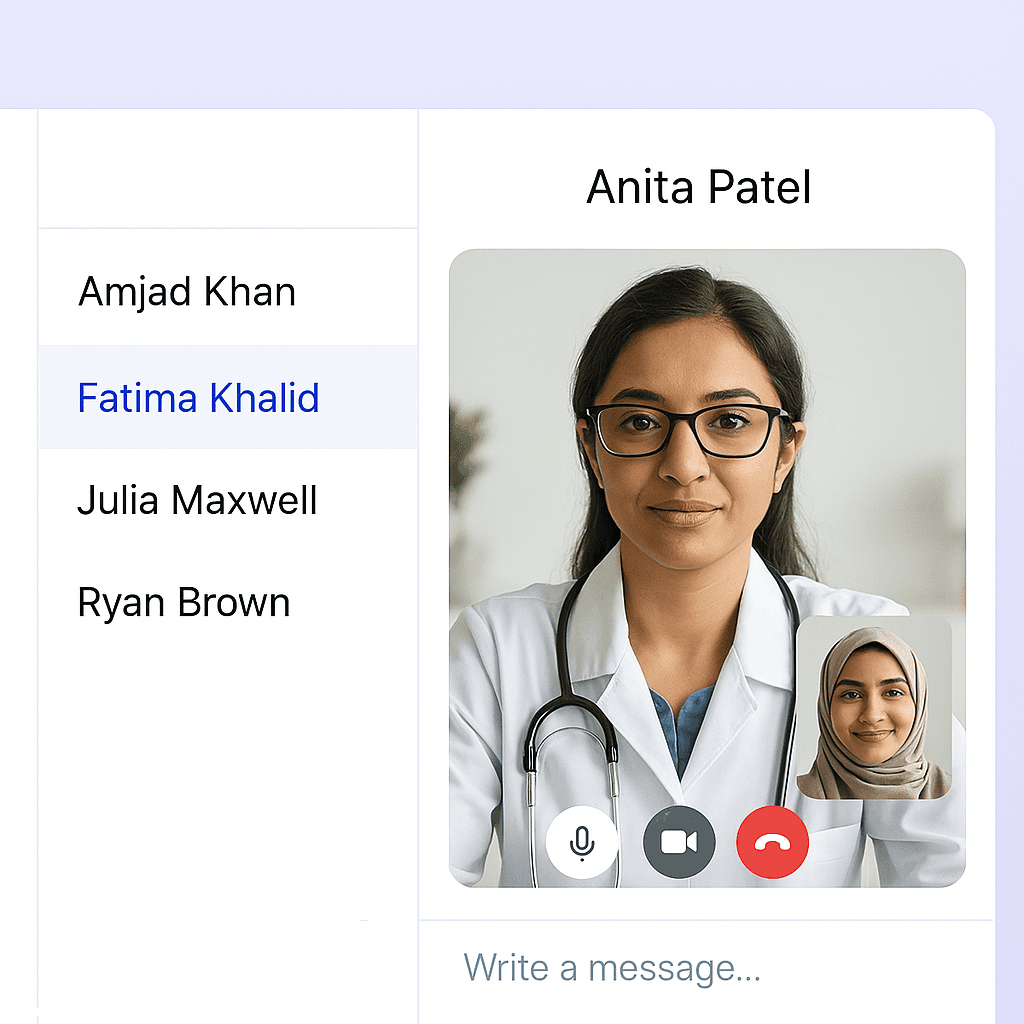 High-Quality Video Consultations