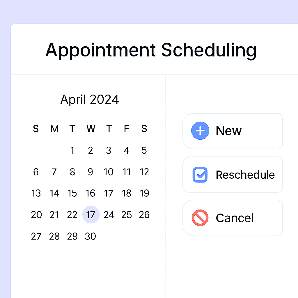 Intuitive Appointment Scheduling